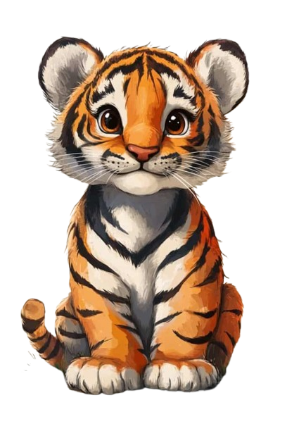 Sitting Tiger